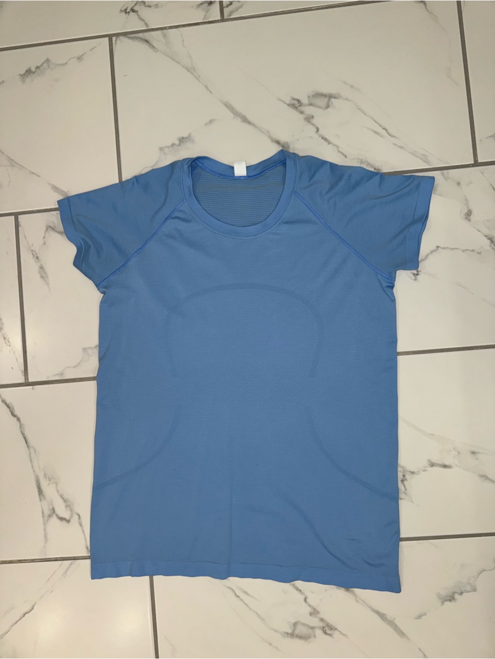lululemon athletica Blue Crew Neck Performance Tee